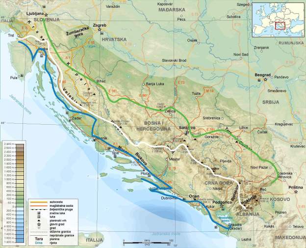 Via Dinairca trail