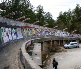 Trebević, bobsleebaan van Sarajevo